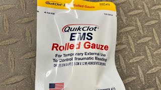 QuikClot EMS Rolled Gauze