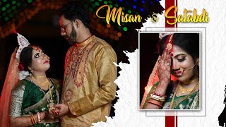 BEST BENGALI WEDDING VIDEO 2024 🟢 MISON & SATABDI 🟢  #bestwedding @dekha na dile bondhu kotha koiyo