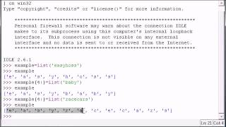 Python Programming Tutorial 13 Slicing Lists video x flv