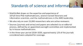 A Librarian’s Guide to MathSciNet