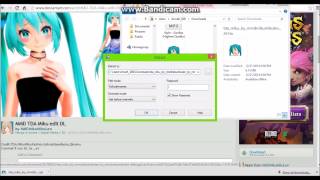 How To Download and Open An MMD Model!