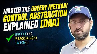Control Abstraction of Greedy Method | Design & Analysis of Algorithms (DAA)