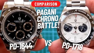 PAGANI CHRONO WATCH BATTLE! PD-1644 CHRONO VS PD-1718 PANDA CHRONO!