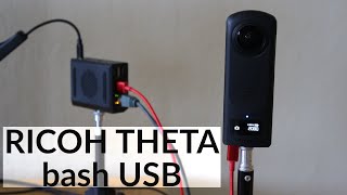 RICOH THETA USB API From Bash