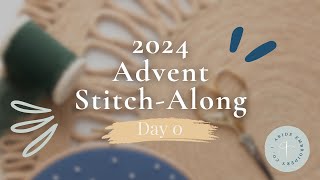 How to Prepare Your Hoop | 2024 Advent Stitch-Along with Abide Embroidery Co.