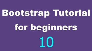 Bootstrap Tutorial for Beginners - 10 - Push and Pull