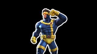 Marvel Contest Of Champions - Fully evading Cyclops (Blue) Specials