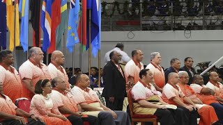 Pacific leaders meet in Tonga and support Pacific policing initiative