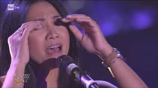 Anggun al Concerto dell'Epifania 2018 (Immagini RAI)