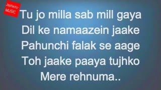 Rehnuma Lyrics(Rocky Handsome)Full song-Shreya Ghoshal, Inder Bawra
