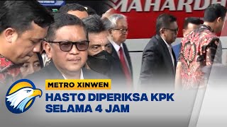 Metro Xinwen - Hasto Rampung Diperiksa KPK, Tidak Ditahan