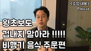 초급 여행 영어 _ 한단어로 비행기에서 음식 주문하기 _ 세상 친절하고 쉬운 수업 (친절한 대학 정주행 22편)