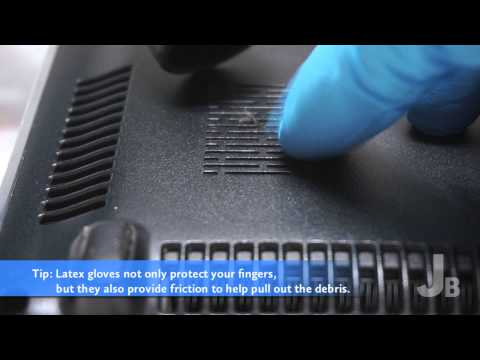 How to Clean a Laptop Fan Bay How to Clean a Laptop Fan Bay