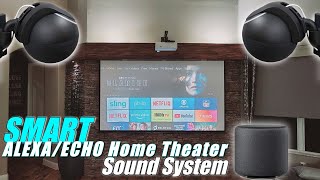 CREATE an Alexa/ECHO Home Theater Sound System with FIRE TV #hometheaterspeaker #echo