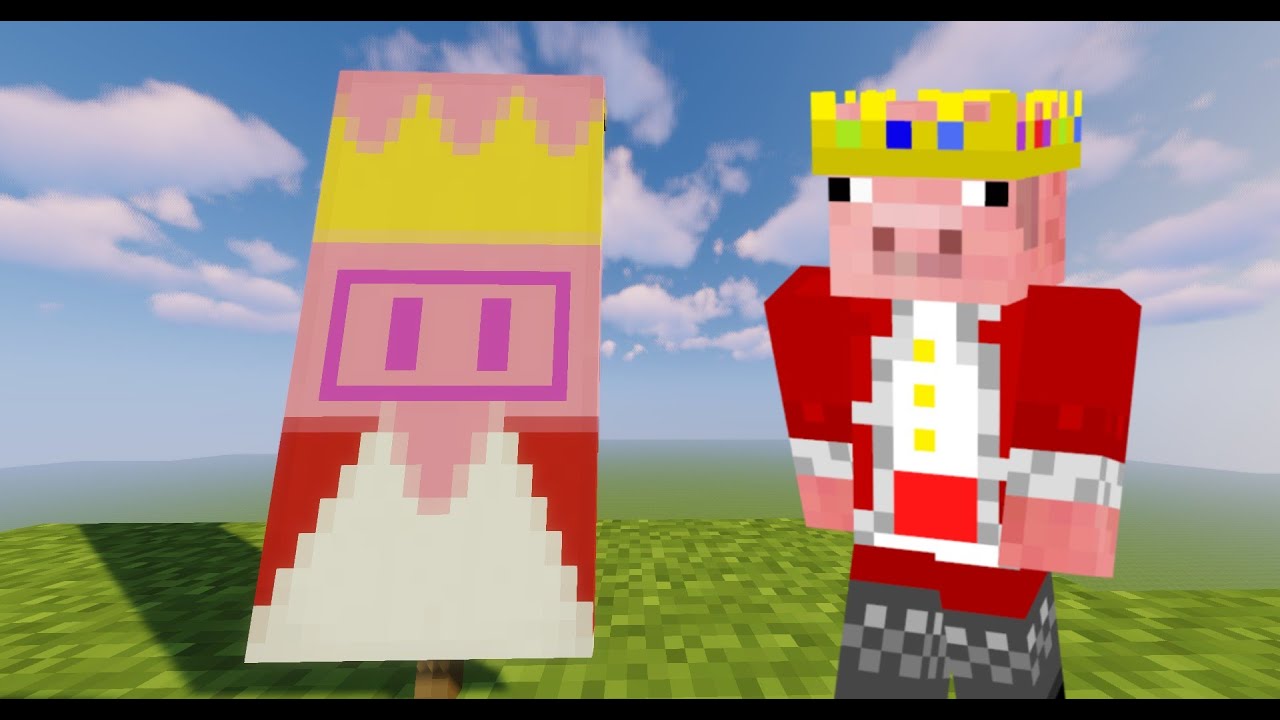 Minecraft But It S A Technoblade Banner Tutorial Youtube