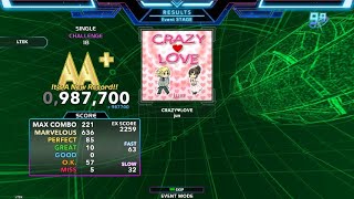 [SM5/DDR] CRAZY LOVE Challenge 18 987,700