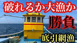 網バラバラか大漁か？一攫千金攻撃的底引き漁師