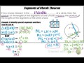 Geometry - 9.3c - Find Segment Lengths in Circles