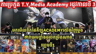 ហ្គេមទី1 : HELHEIM VS ORIS ESPORTS - ការប្រកួត T.Y Media Academy រដូវកាលទី 3 I MOBILE LEGENDS