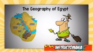 Egypt Geography for Ancient World History -Activities and Lessons for Students By Instructomania