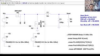 Lab 4 Task 4 Synchronous Buck Converter | Power Electronics