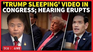 Marco Rubio LIVE I 'YOU ARE LYING': Rubio Stares As Congress Plays Trump Video At Fiery Hearing