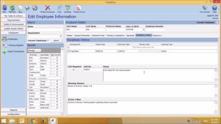 JLB Track Tutorial - Employees/Training Register