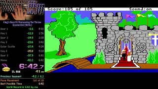 King's Quest II: Romancing the Throne ScummVM 100% speedrun in 6:42