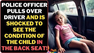 POLICE OFFICER PULLS OVER DRIVER AND IS SHOCKED TO SEE THE CONDITION OF THE CHILD IN THE BACK SEAT!