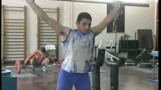 Greek Weightlifting Training