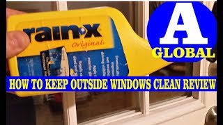 Rain X Review Glass Water Repellent for House Windows