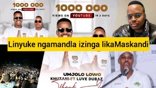 kubatshazwa izinga likaMaskandi ingoma kaKhuzani ihlanganisa ONE million views in 2 days🔥[watch]