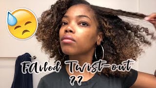 Failed Twist Out Styles | Easy Natural Hairstyles