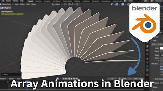 Create Stunning Array Animations in Blender | Blender tutorial