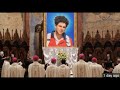 Mass for the Beatification of Carlo Acutis 10 October 2020