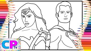 Wonder Woman meets Superman Coloring Pages/Culture Code - Make Me Move (feat. Karra) [NCS Release]