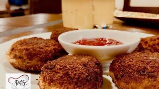 Tuna Cutlet Recipe | Canned Tuna fish-cakes