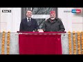 pm modi and prez macron inaugurate indian consulate in marseille watch video