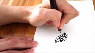 Triangle Doodle Pattern Demo in Real Time