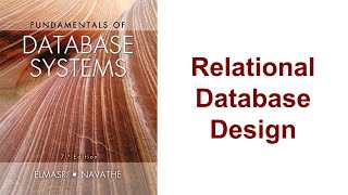 [FDBS] - Ch09 - The Relational Design