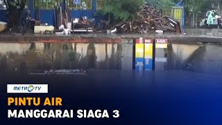 Pintu Air Manggarai Siaga 3, Warga Diimbau Waspada Banjir