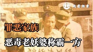 放荡、恶毒的母亲，和四个无恶不作的儿子，横行一方、无恶不作的辽宁“段氏流氓集团”