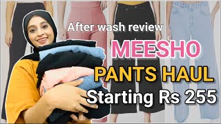 Meesho Pants Haul | Huge | 255/- രൂപ മുതല്‍ നല്ല അടിപൊളി ഇപ്പോയെത്തേ Trendy Pants | *Unsponsored*