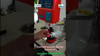 CURTAIN EYELET MACHINE ELECTRIC TYPE WITH SAFETY SENSOR FEATURE