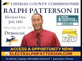 Campaign to Elect Ralph Patterson II - Charles County Commissioner