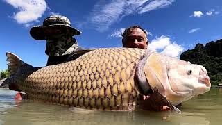 Meet the Monster Fish at Jurassic mountain Fishing Resort.