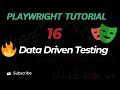 Data Driven Testing with JSON in Playwright | Real Example Tutorial