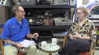 KSST's A Second Cup Of Coffee With John Mark Dempsey with guest Dawna Pryor July 1, 2024