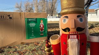 Lowe’s - Bluetooth Nutcracker Unboxing/Setup | Christmas 2024 Animatronic