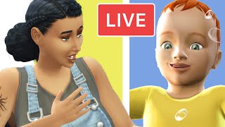 ROSA and Miles Stone double feature! (LIVE) #sims4 #livestream